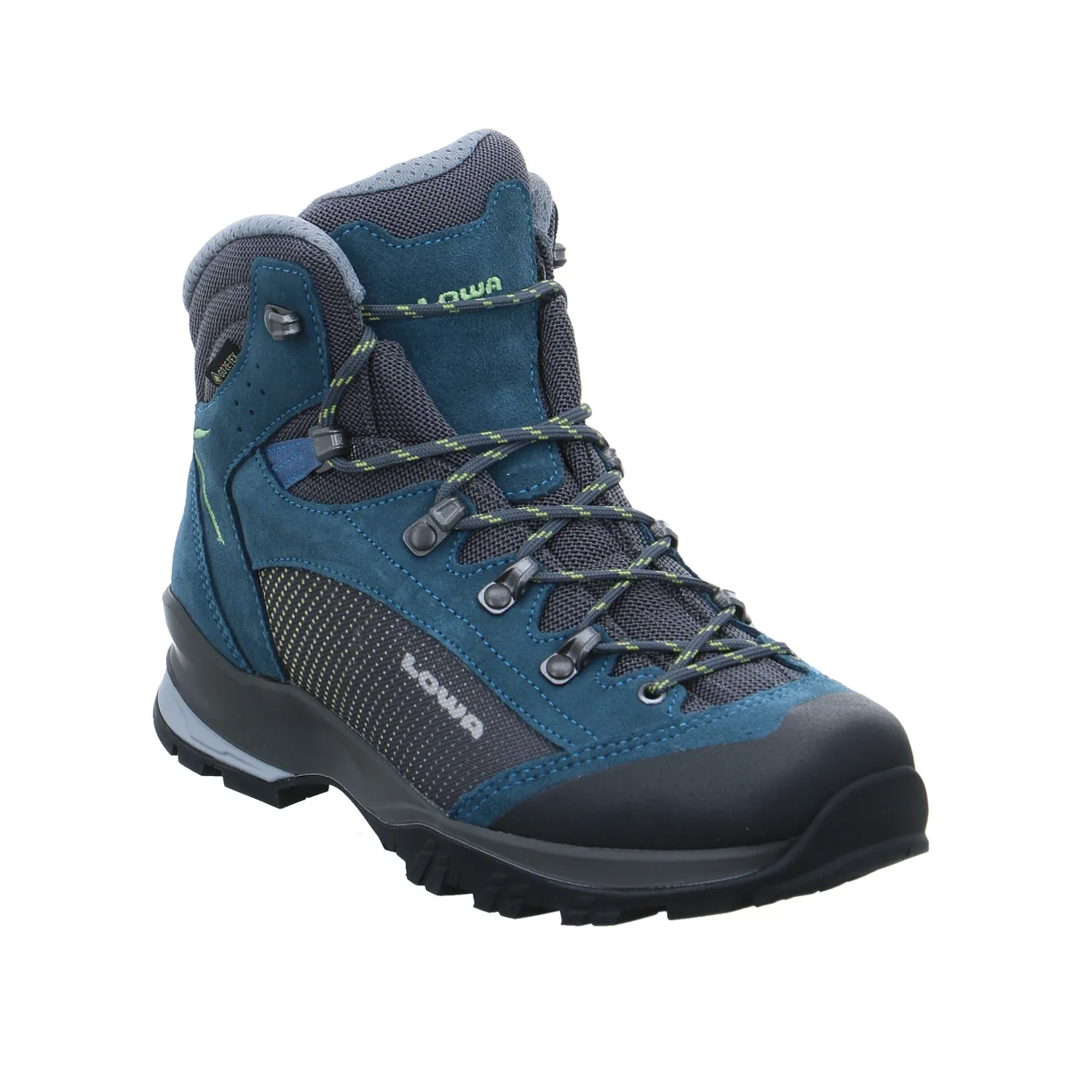 LOWA Wander- Bergschuh Damen Petrol Leder