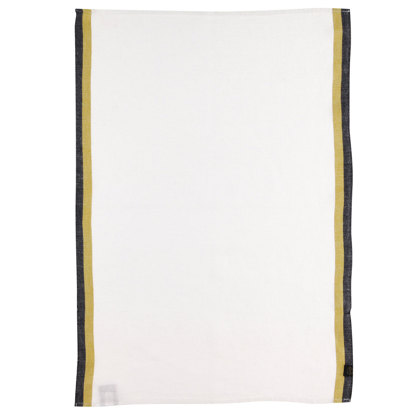 Haomy 2 Torchons 100% Lin Sisco safran - 48x70 cm