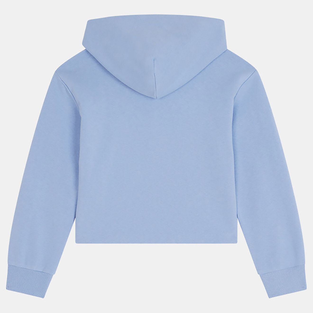 Tommy Hilfiger Sweat à capuche demi zip bleu ciel