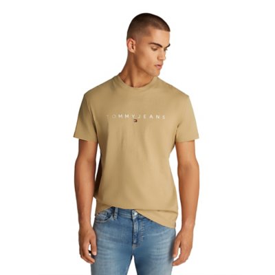 Tee-shirt à manches courtes homme Tjm Reg Linear Logo TOMMY HILFIGER