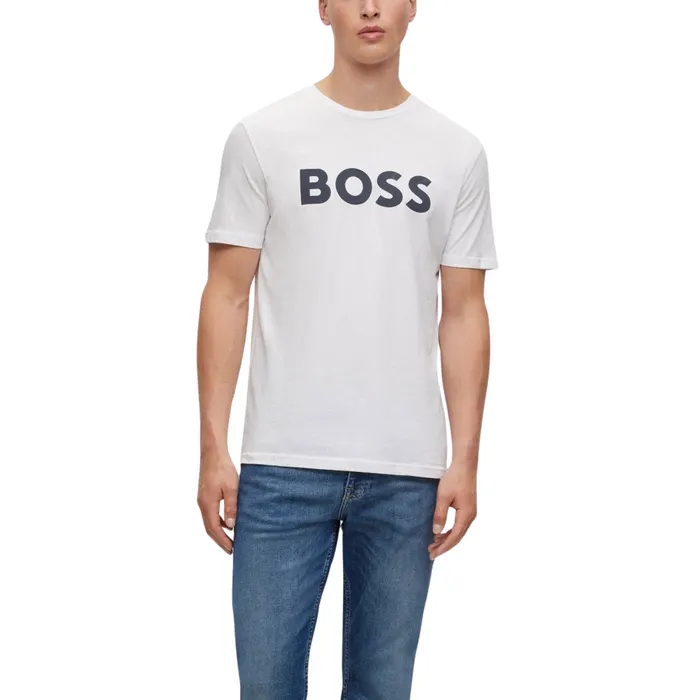 Boss Thinking T-shirt Heren