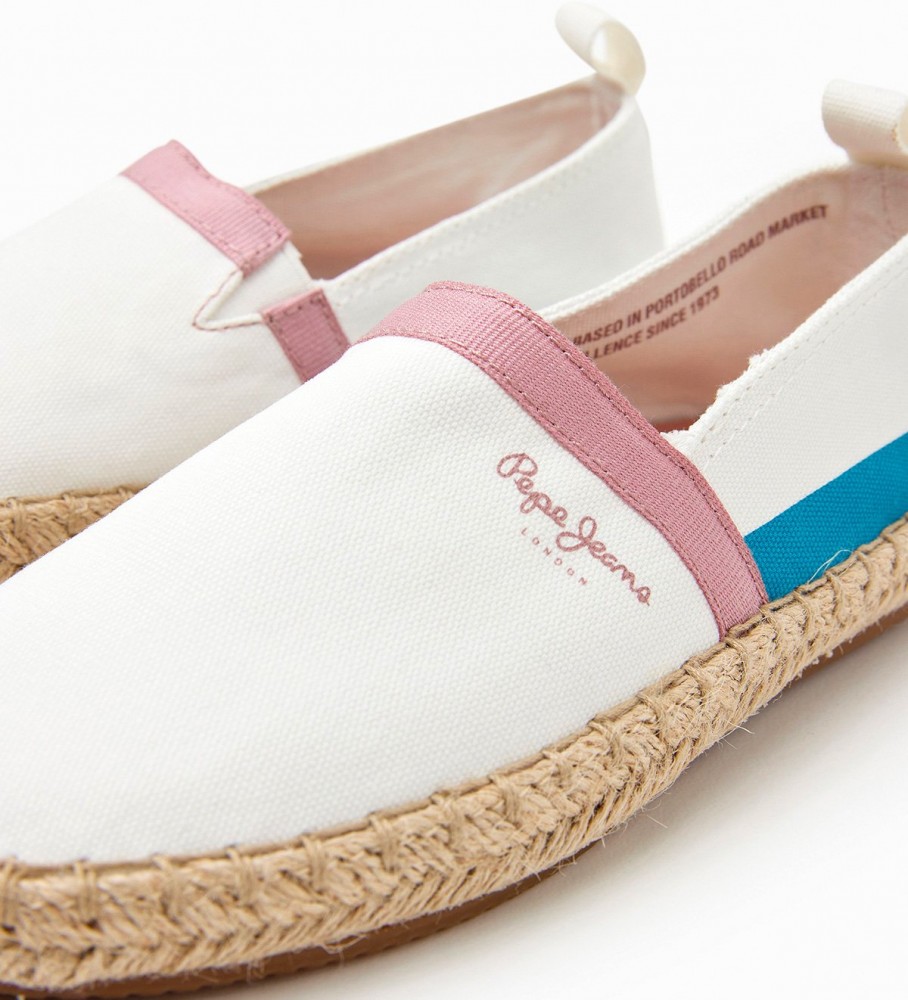Alpargatas Pepe Jeans Slip On Tourist Camp G brancas