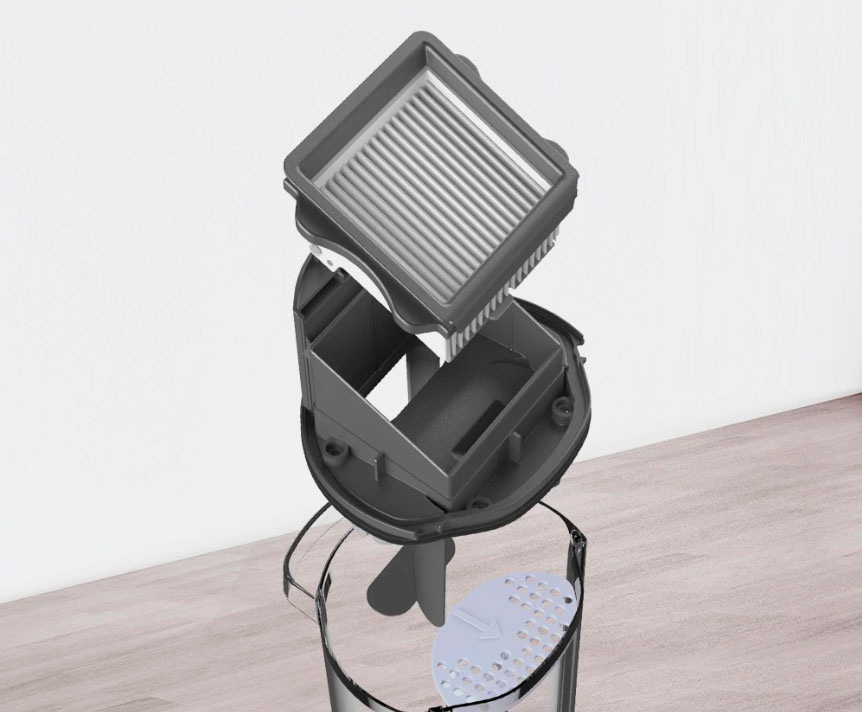 Tineco Filter-Set »Zubehör-Set für Tineco S5 Extreme« 2x HEPA Filter, 2x Bürstenrolle, 4 Stk. tlg. Filter-Set und Ersatzbürsten
