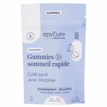 Epycure Laboratoire Gummies sommeil rapide sans sucres