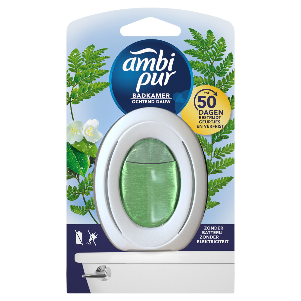 Ambi Pur Luchtverfrisser Set & Refresh Ochtend Dauw7,5 ml