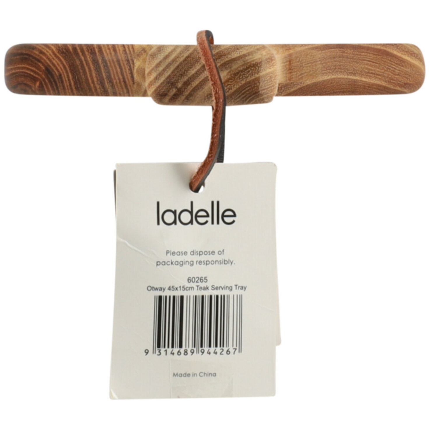 Serviertablett Otway Teak 45cm