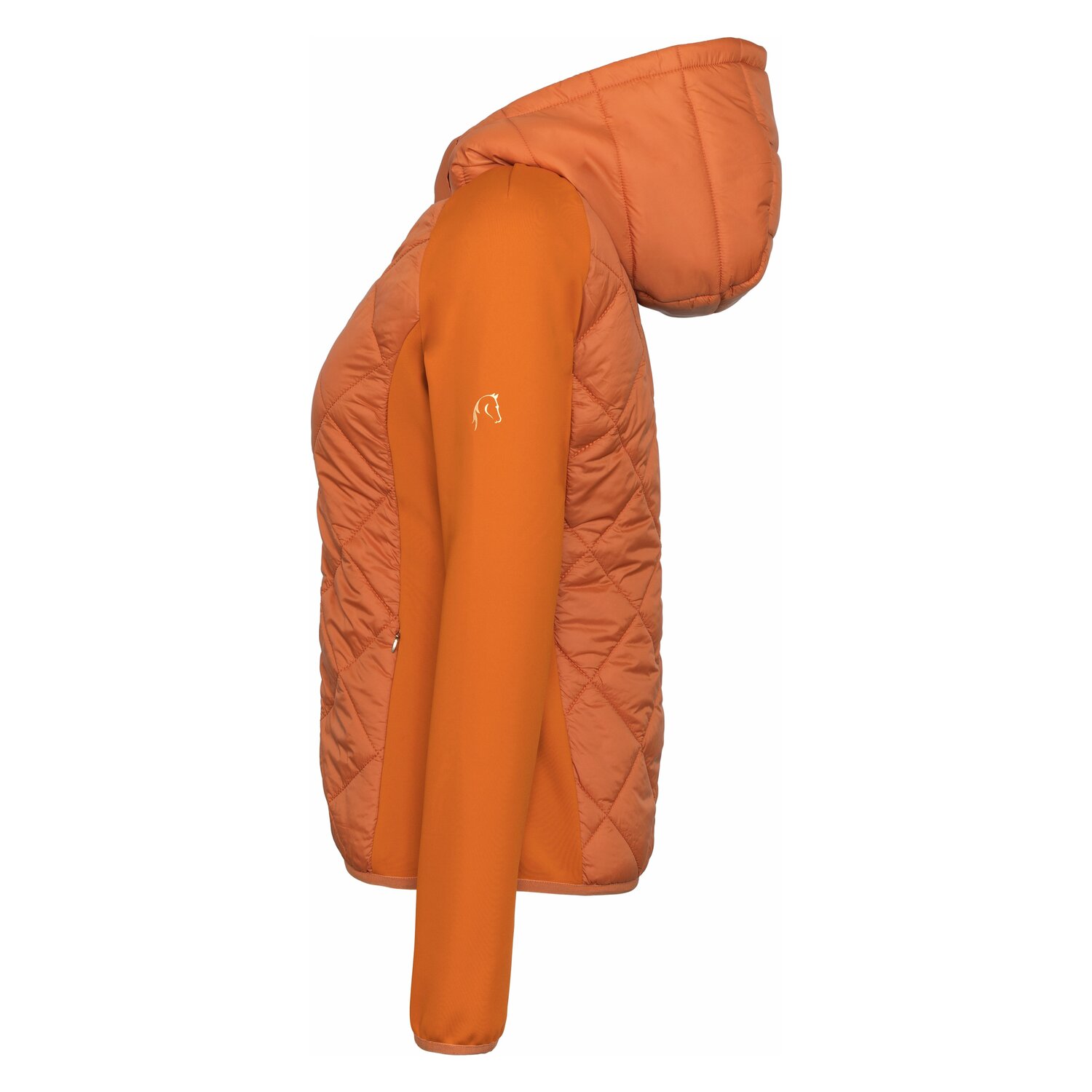 Cheval de Luxe Materialmix-Jacke Chartres - rust