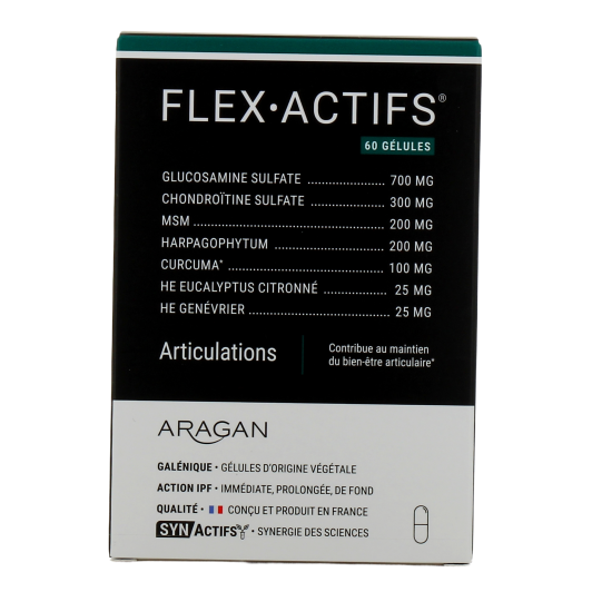 Synactifs Flex Actifs : complément alimentaire articulations - Curcuma