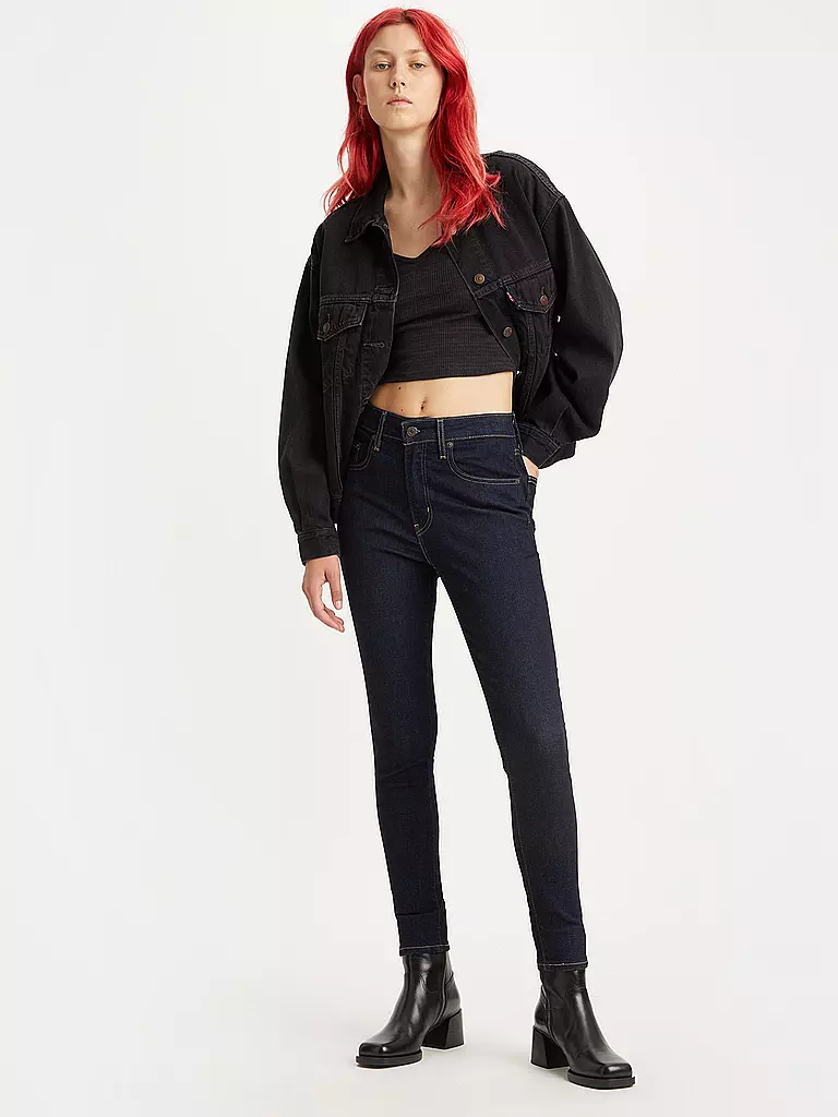 LEVI'S® Highwaist Jeans Skinny Fit 721  dunkelblau