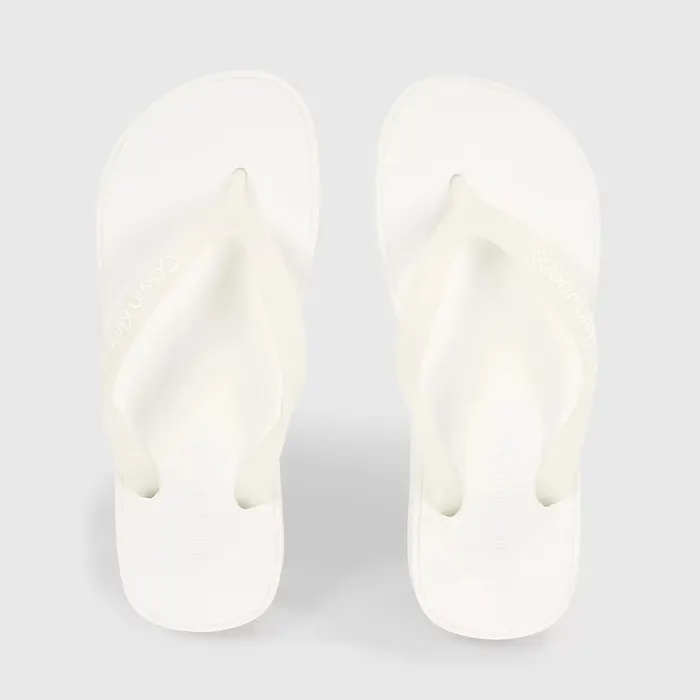 Calvin Klein Flatform Logo Teenslippers Dames