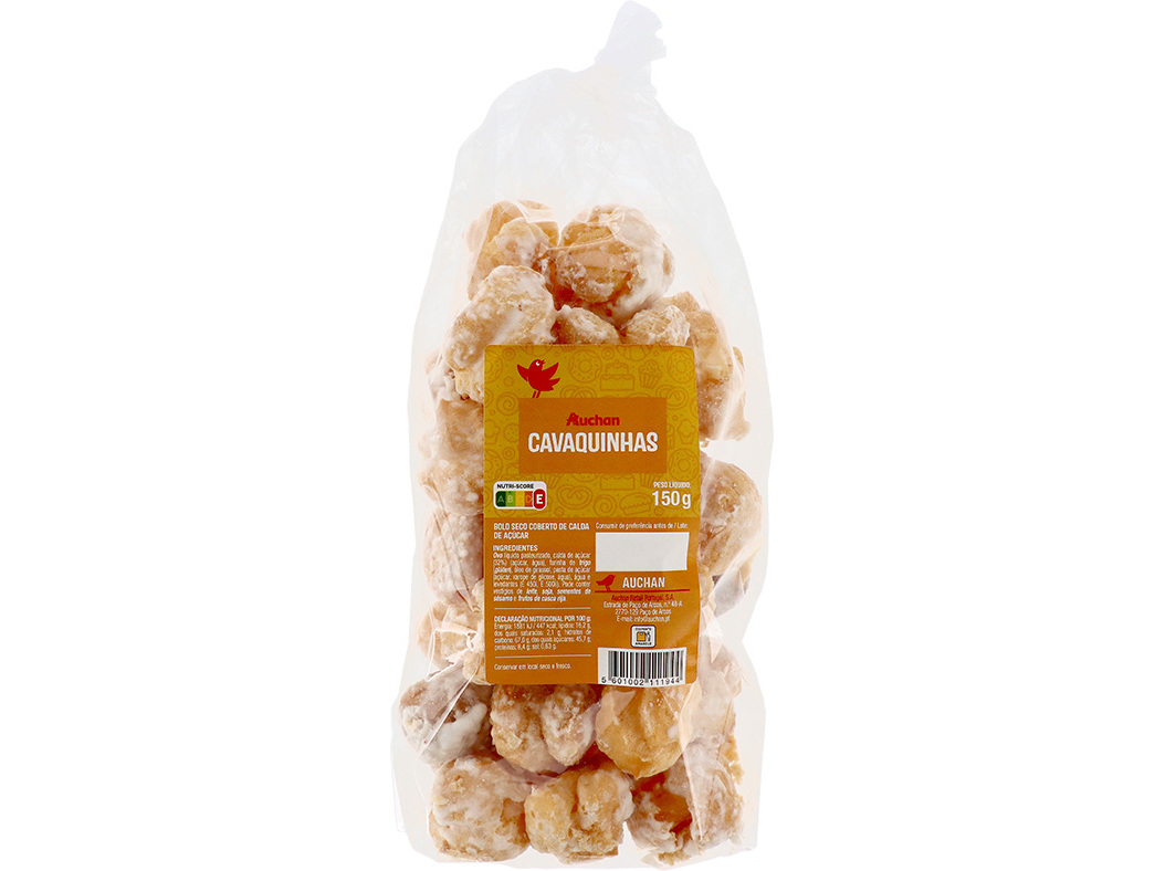 CAVAQUINHAS AUCHAN 150GR