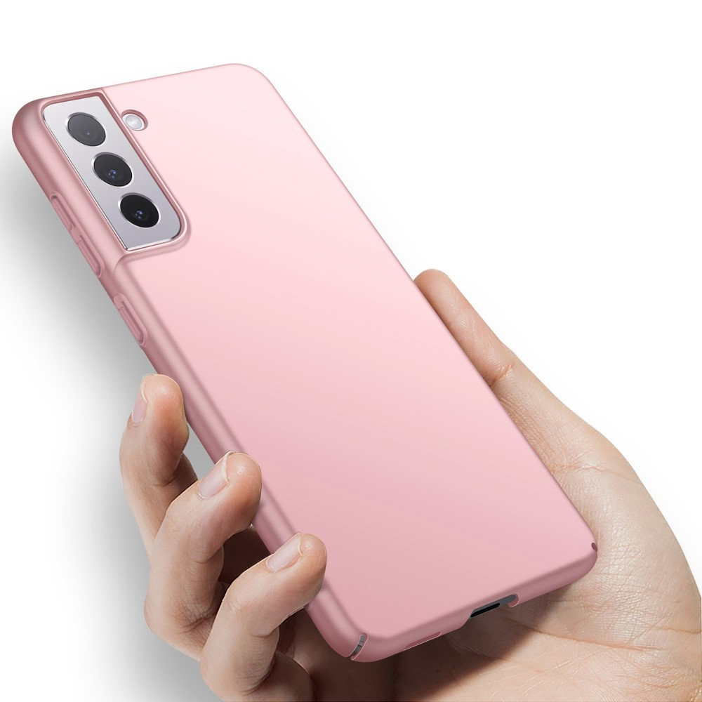 Samsung Galaxy S21 FE 5G Soft Touch Hardcase Schutzhülle - Roségold