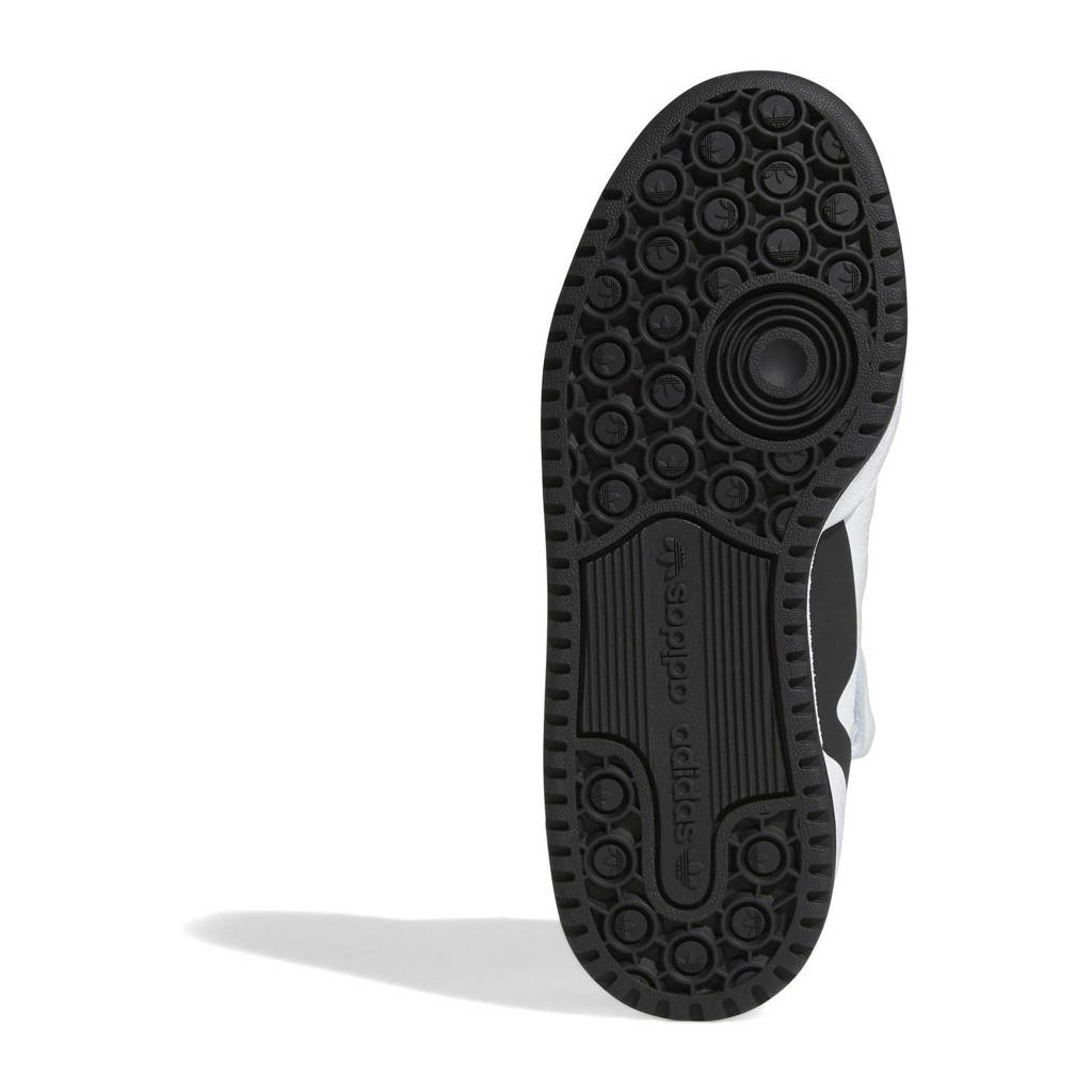 adidas Forum Mid leren sneakers wit/zwart