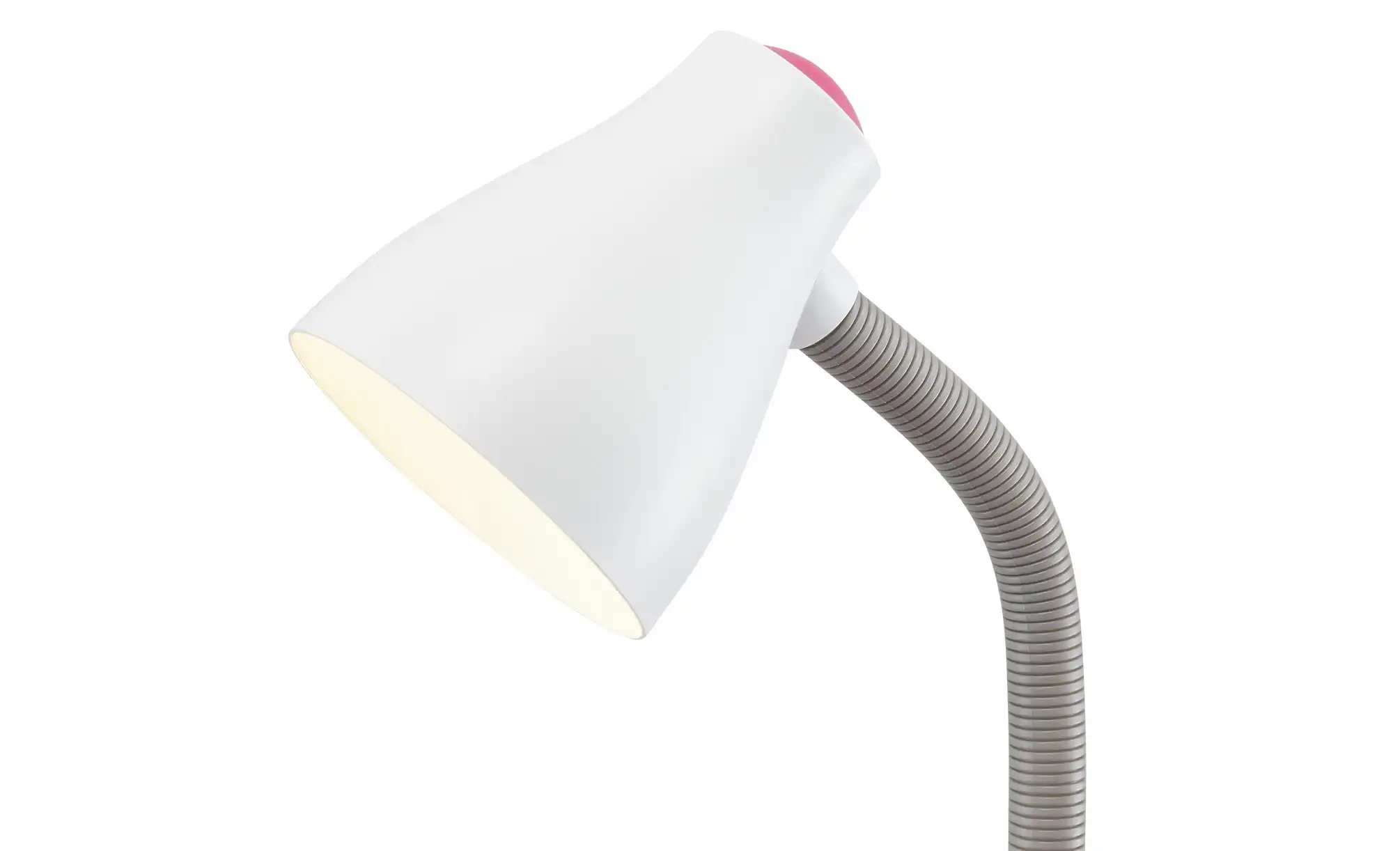 KHG Tischleuchte, 1-flammig, pink/weiß
