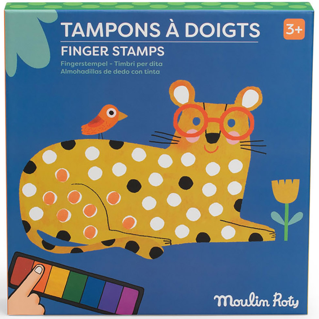 Moulin roty stempelen met je vingers les toupitis
