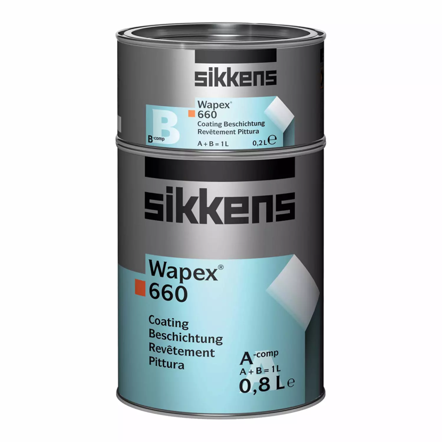 Sikkens Wapex 660 wand- en vloercoating - op kleur gemengd - 1L
