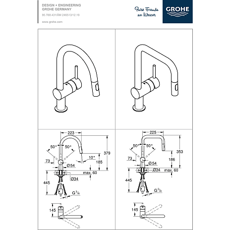 GROHE Minta Krom