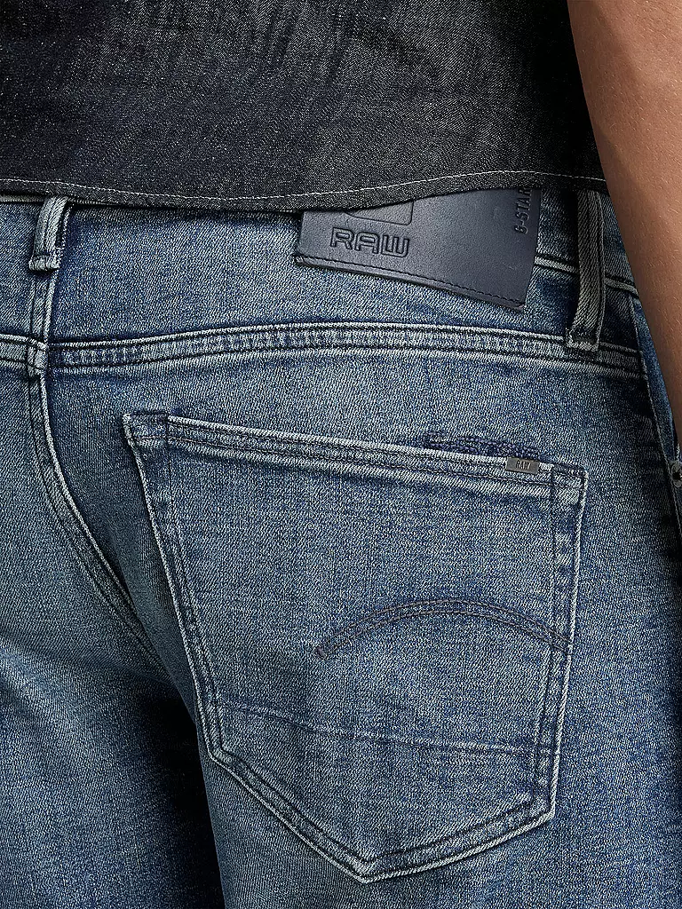 G-STAR RAW Jeans Shorts blau