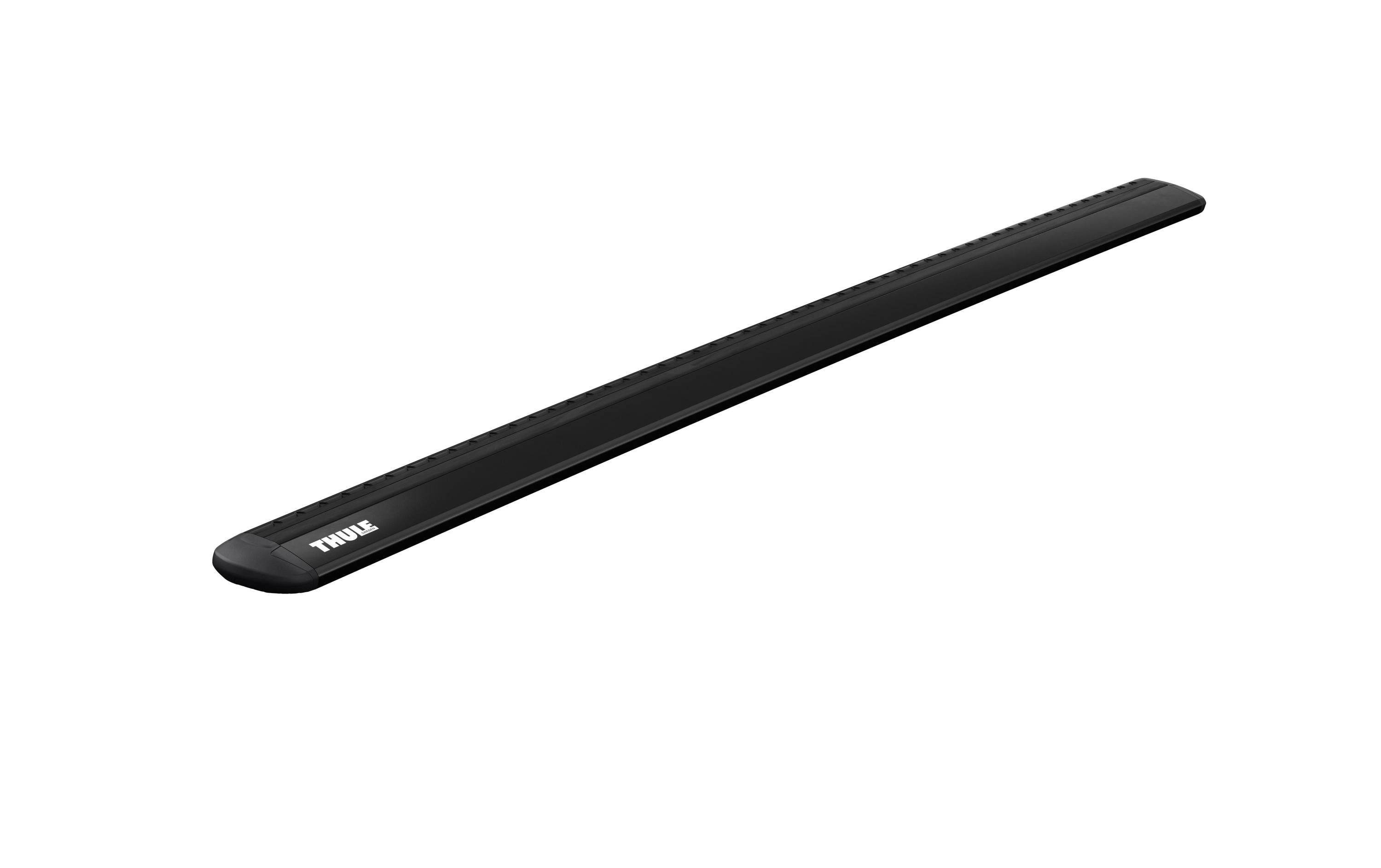 Lastenträger WingBar Evo 150 cm, Schwarz, 2 Stk.<br>Aerodynamische Laststrebe