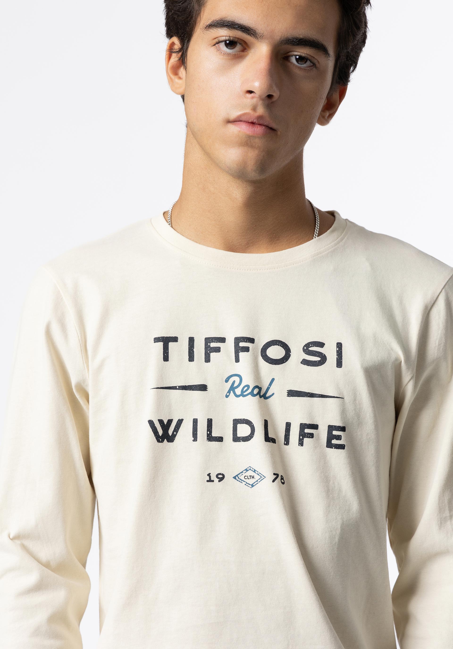 T-shirt com Estampado Frontal