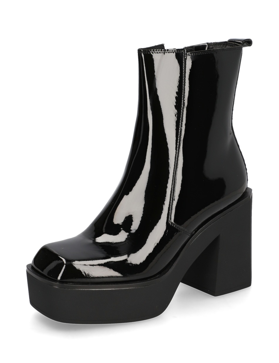 Lackleder Stiefelette