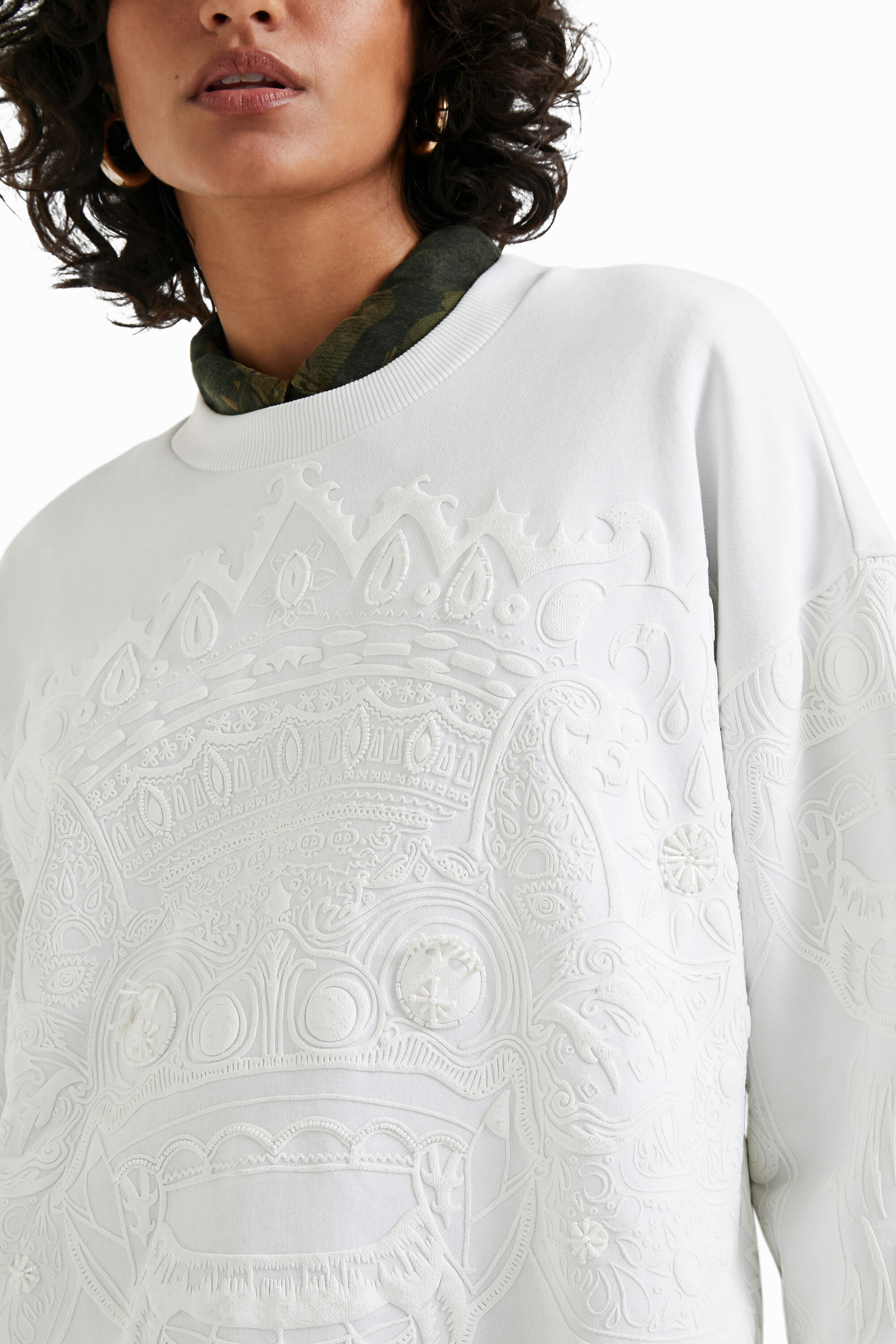 Sweat-shirt oversize balinais