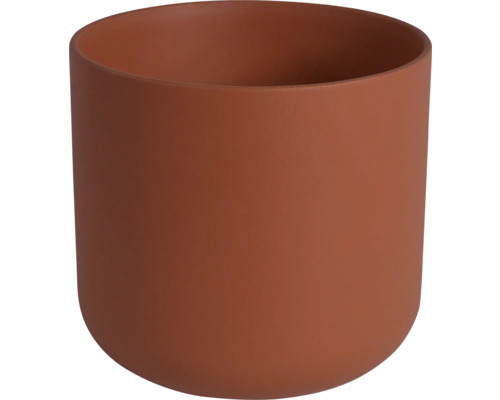 Alma bloempot, 20,5 x 20,5 x 20 cm, keramiek, koper