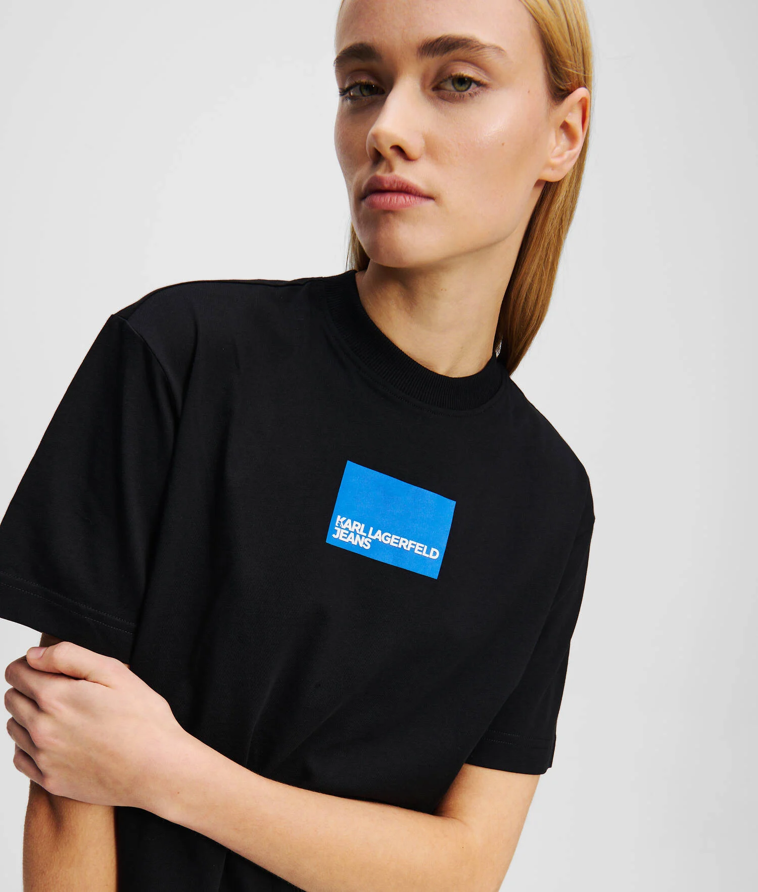 T-SHIRT AVEC LOGO KLJ - Noir