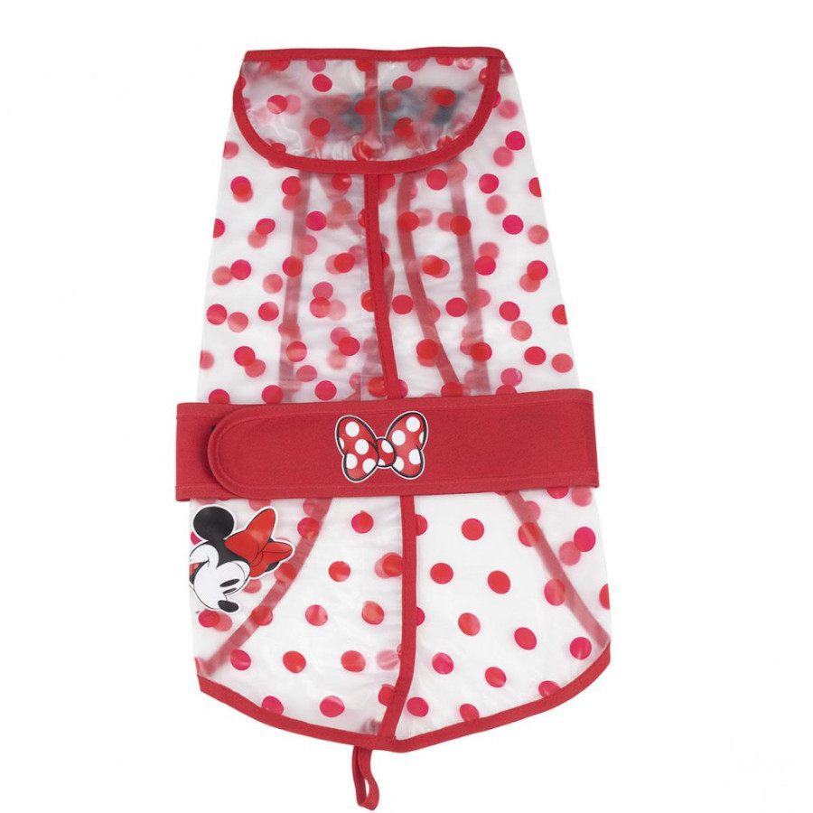 Capa de chuva da Minnie Mouse da Disney para cães