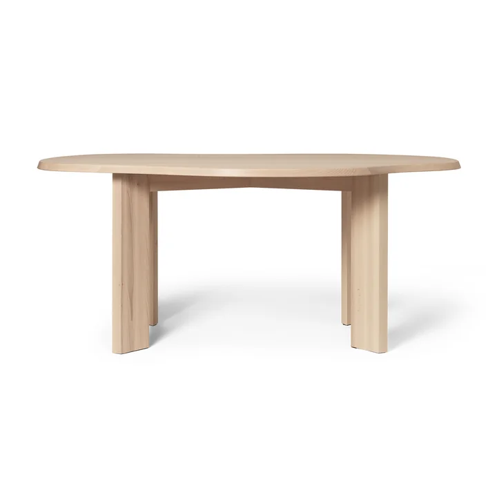 Ferm Living - Tarn Esstisch, 170 cm, Buche weiss geölt