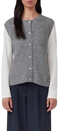 s.Oliver - Strickjacke - Gebreid Vest - Zacht - Alpacawol