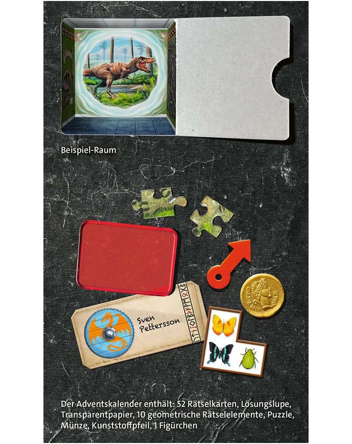 Ravensburger 18958 - EXIT Adventskalender pro - Das verrückte Zeitreisemuseum -