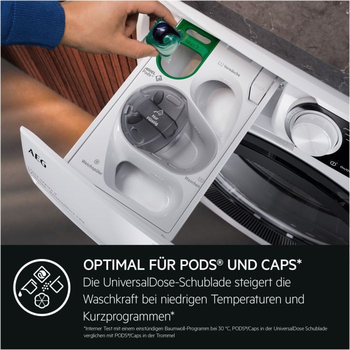 AEG Waschmaschine Serie 7000 ProSteam® LR7E70489 // 50€ Cashback