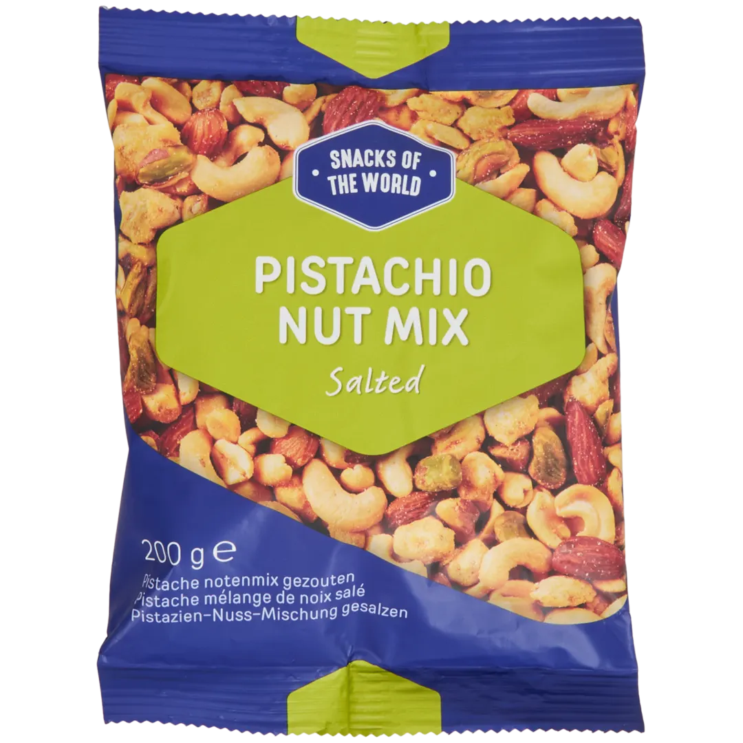 Mélange de pistaches et fruits secs Snacks of the World
