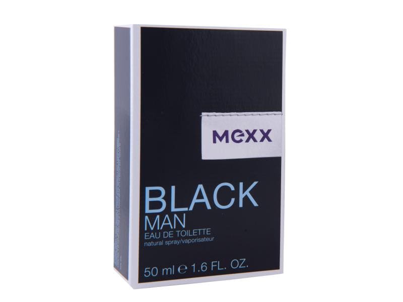 Mexx Eau de Toilette Black Man 50 ml Duft mit aquatischen und frischen Noten