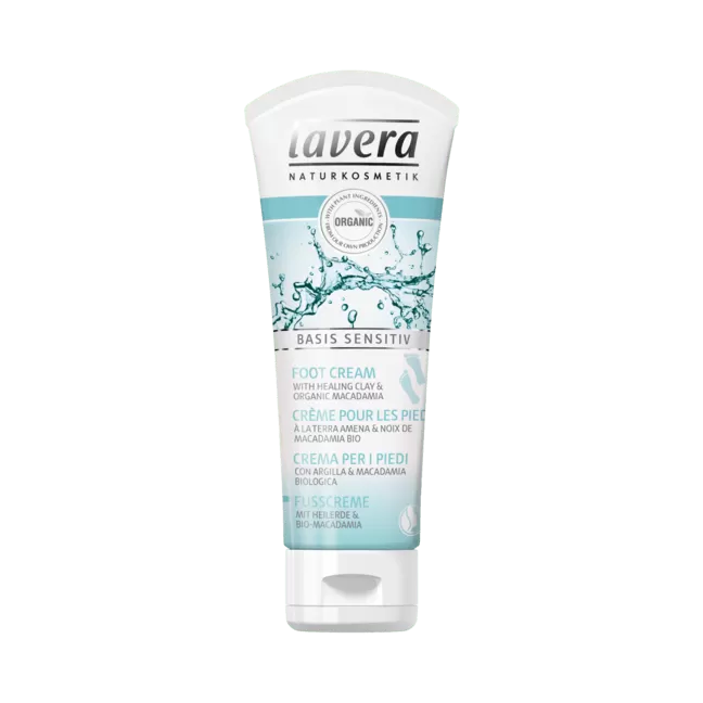 Lavera Basis Sensitiv Foot Cream - 75 ml