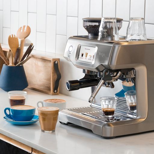 Sage The Barista Touch Espressomaskine, Børstet Stål
