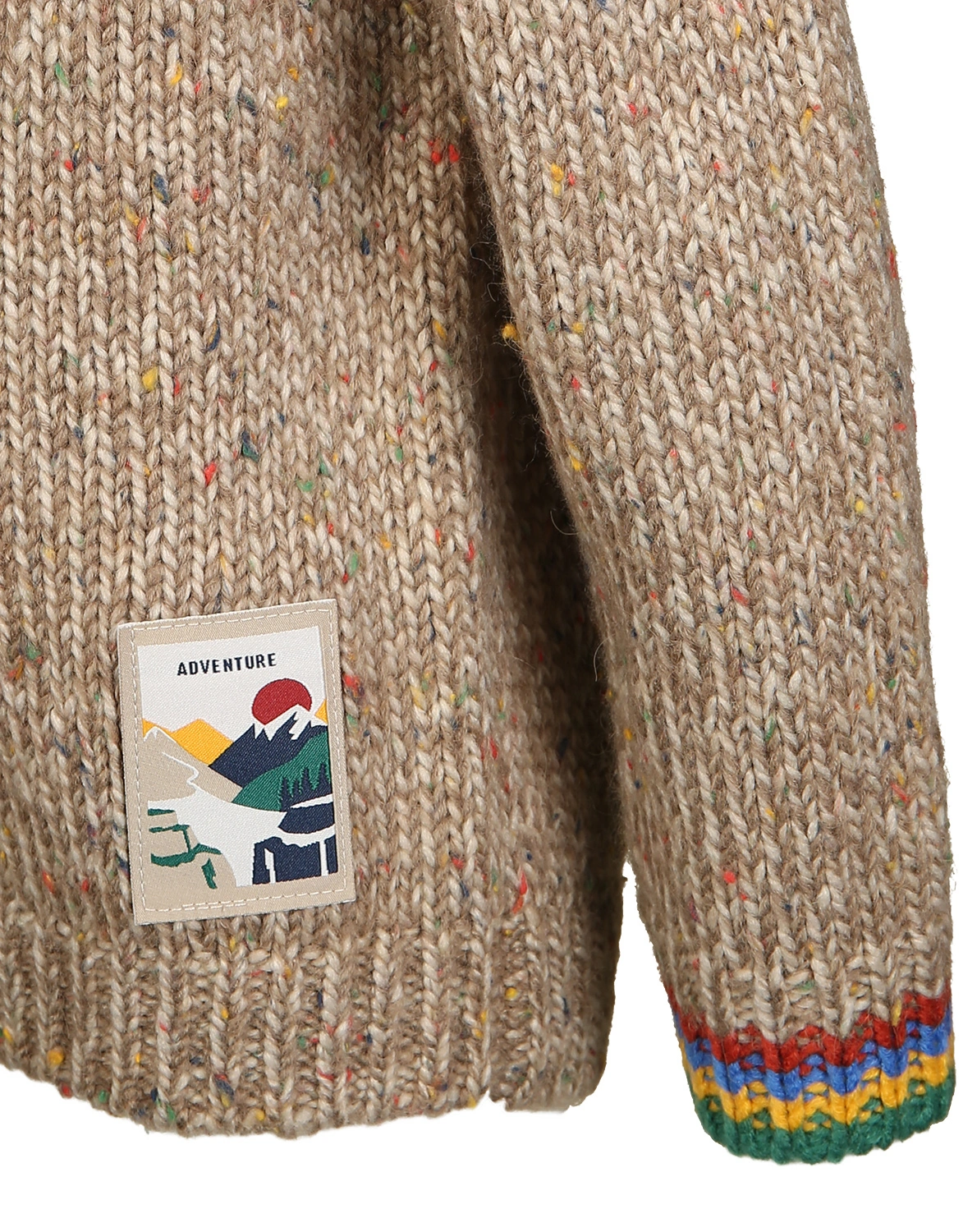 Strickpullover NEPS in trüffel