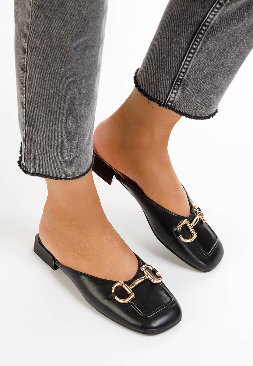 Sabots femme noirs Arnela