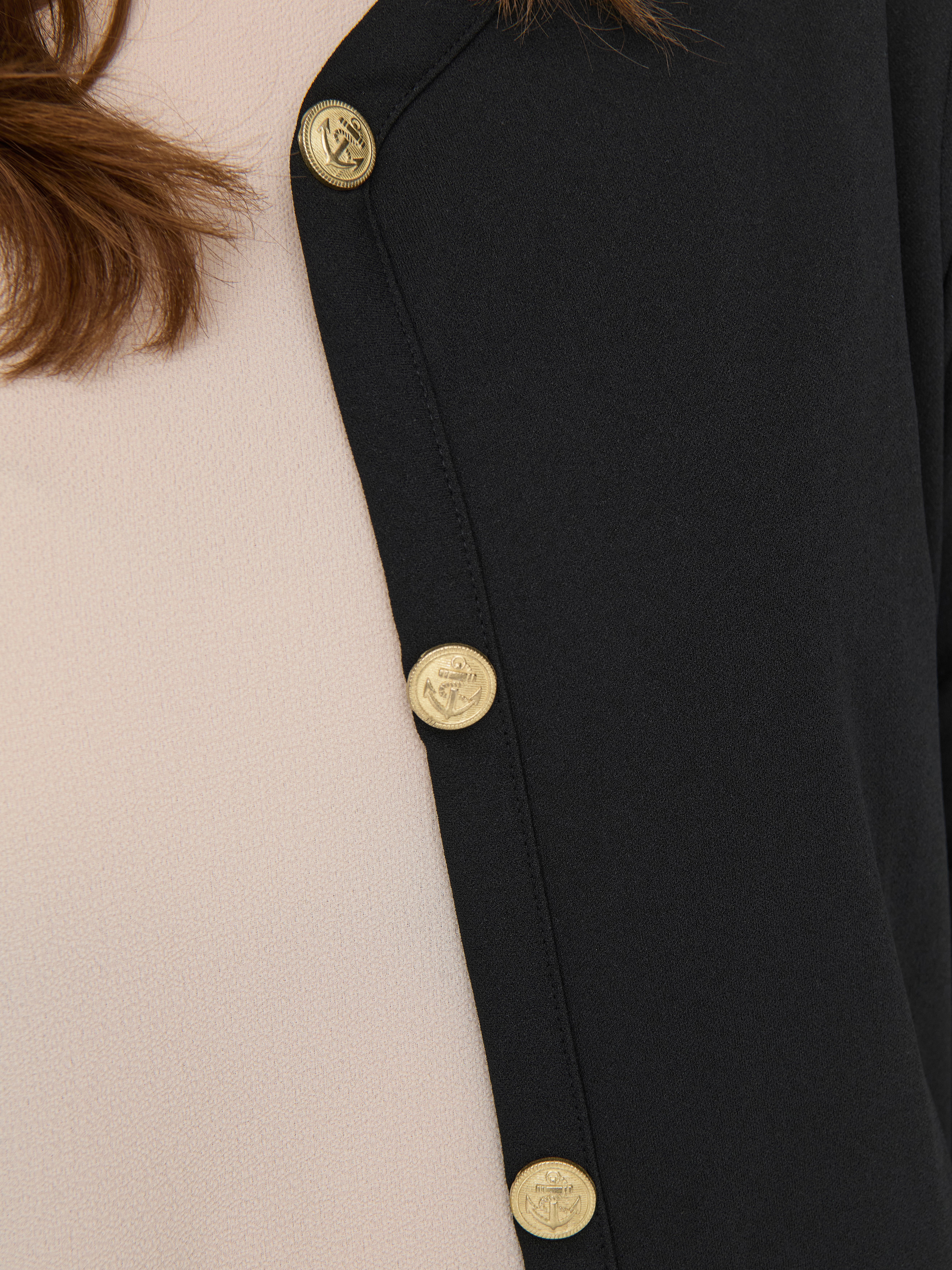 CARSANIA Strickjacke Black