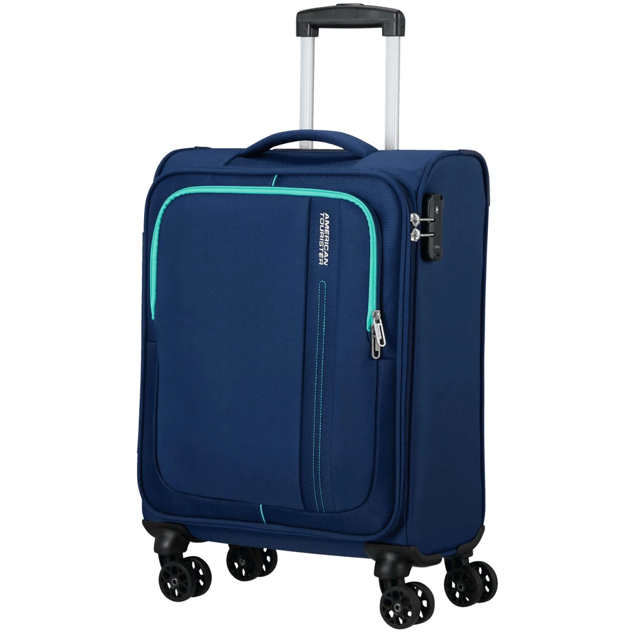 American Tourister Sea Seeker - 4-Rollen-Kabinentrolley S 55 cm combat navy
