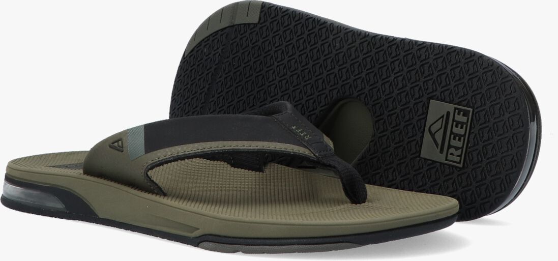 REEF groene reef teenslippers fanning