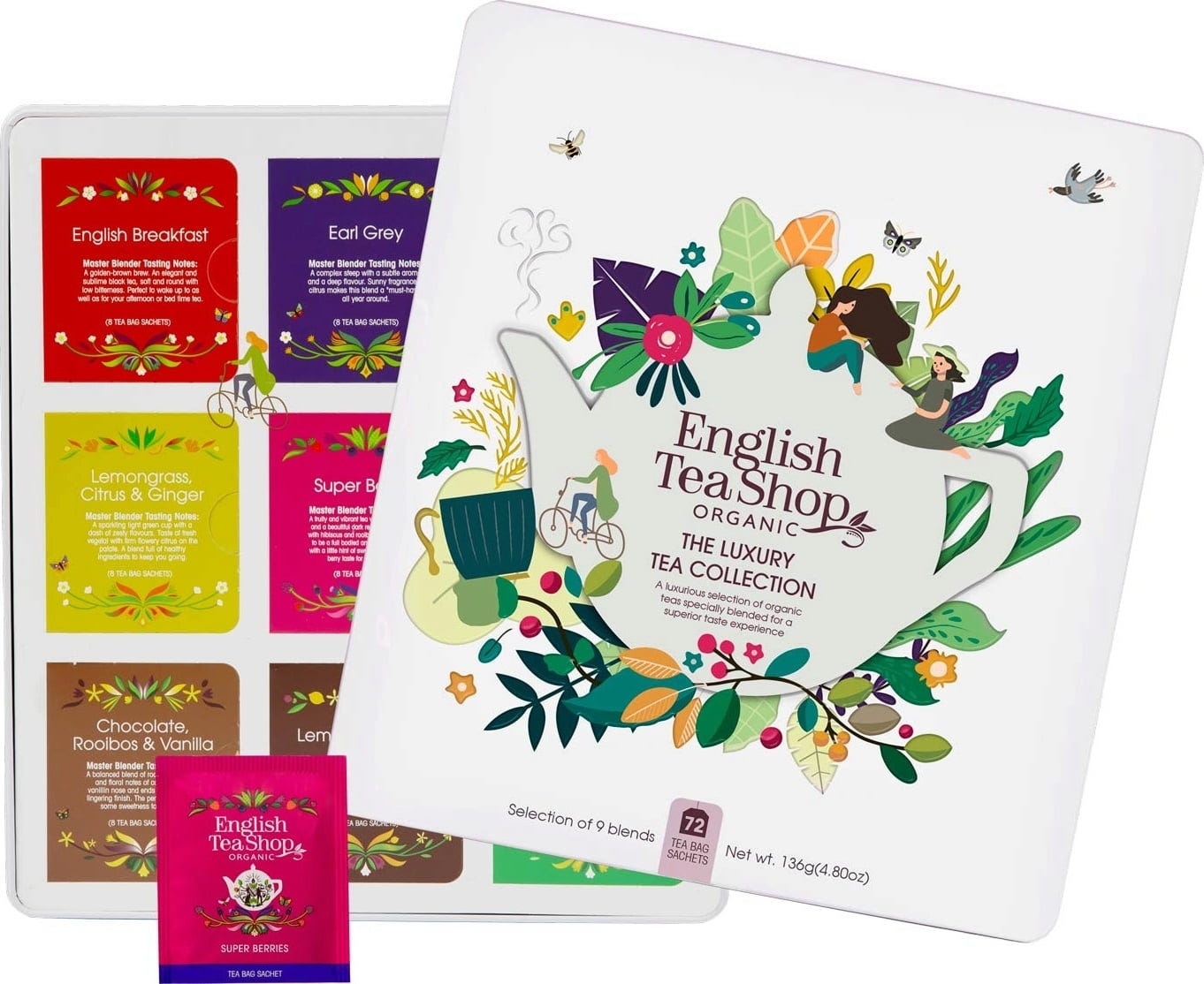 English Tea Shop  Bio Tee-Geschenkbox aus Metall 