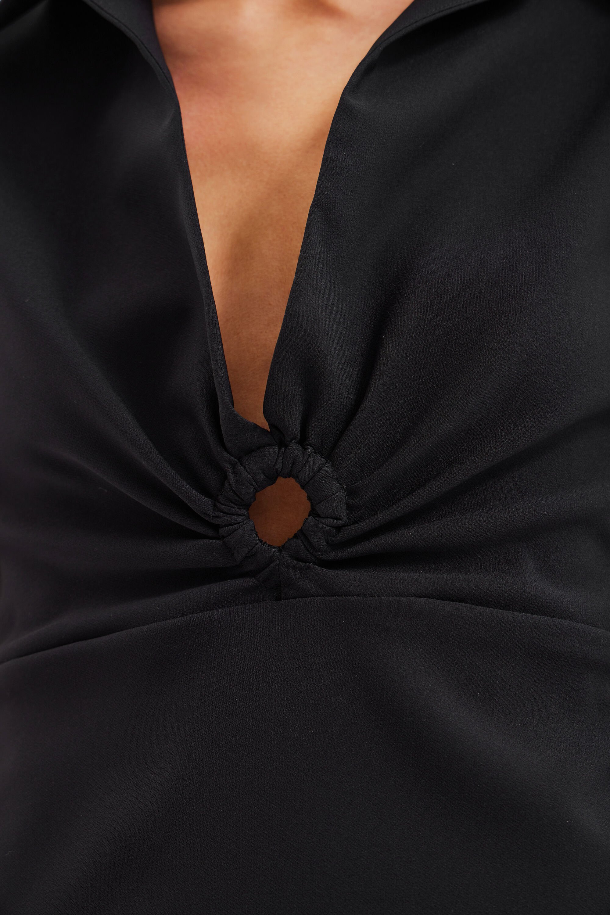 Robe courte ajustée rétro