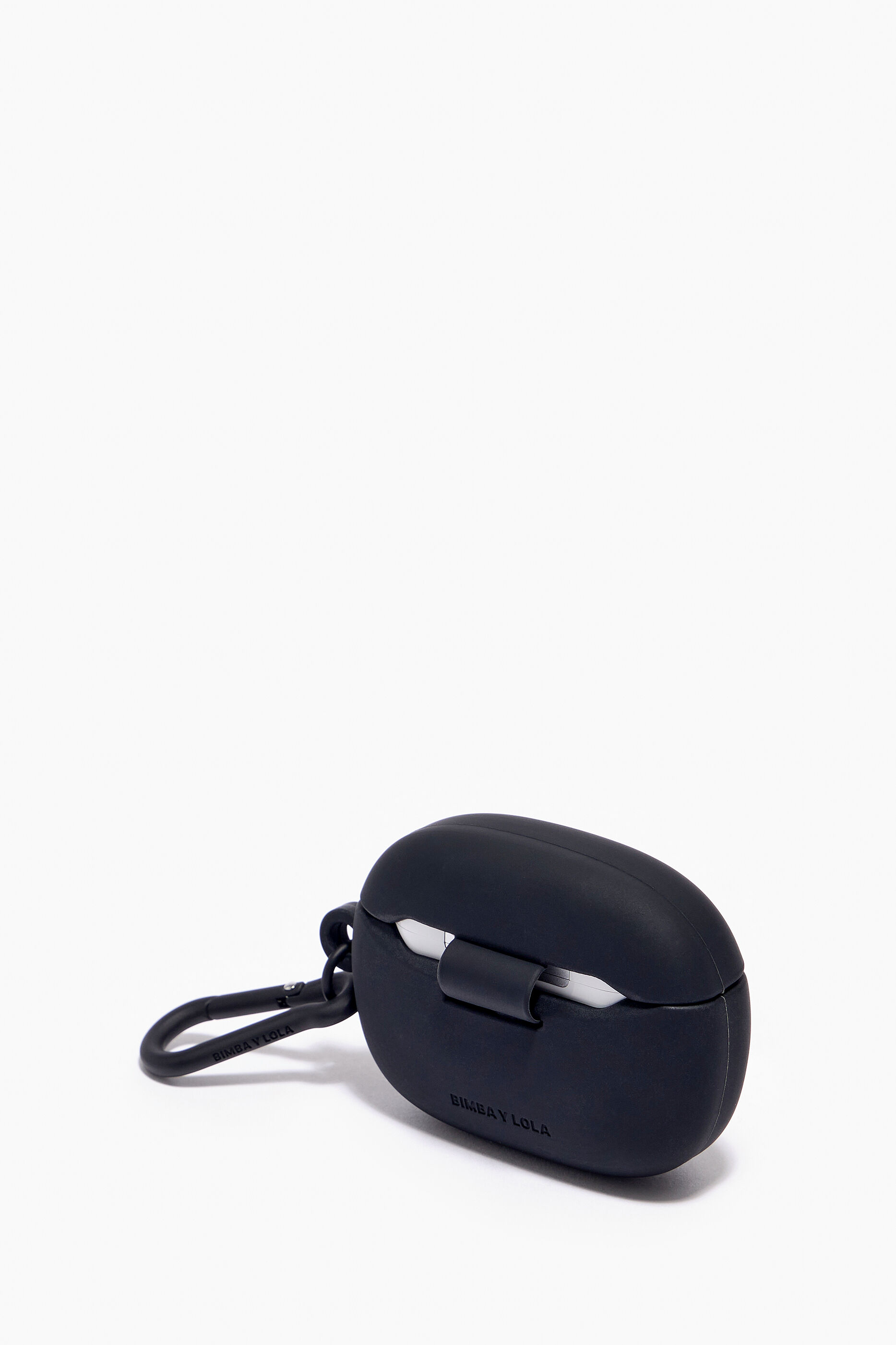 Capa de silicone para AirPods Pro com logotipo preto