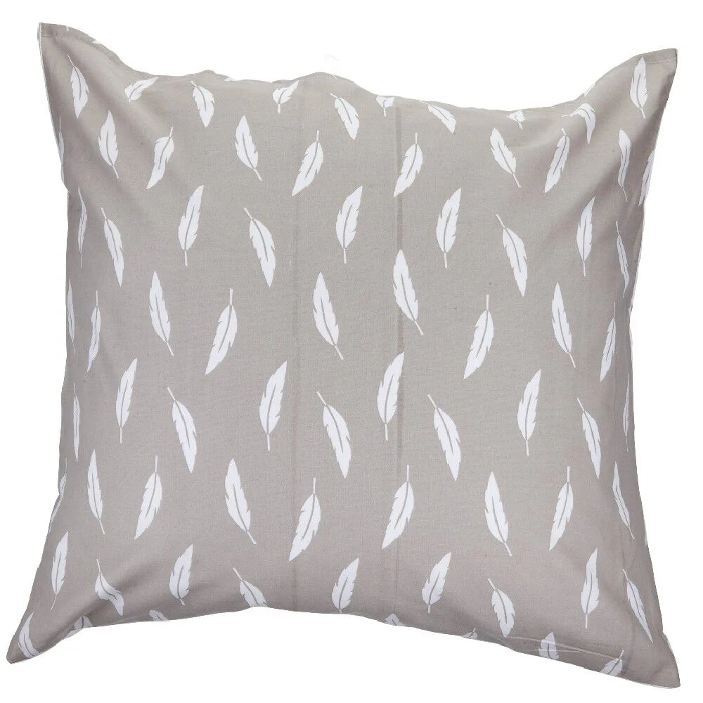 Taie d'oreiller x2 coton 63x63cm (plusieurs modèles)