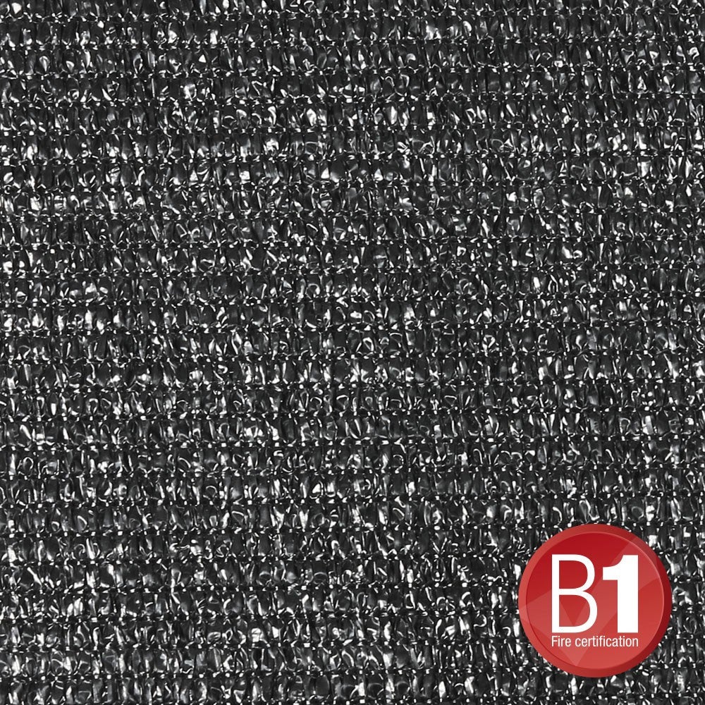 Adam Hall 0155X36B gaasdoek 100 zwart 3 x 6 meter