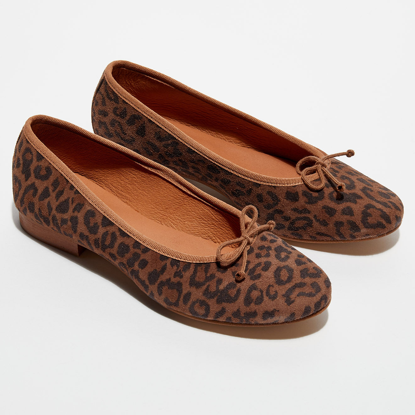 Quartier Latin Ballerines en Cuir Jeanne pony