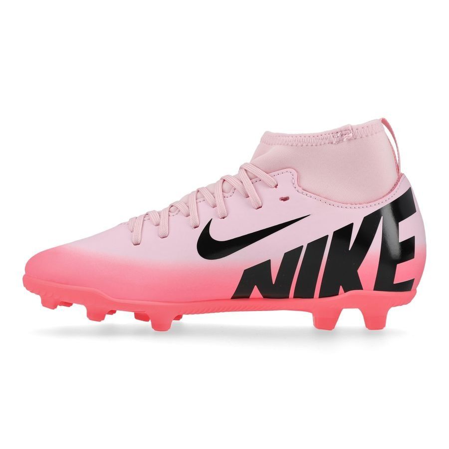 Nike Mercurial Superfly 9 Club MG Mad Brilliance - Rose/Noir Enfant
