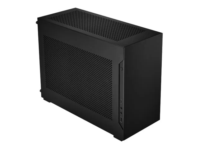Lian Li A4-H20 X4 - Lille etui - mini ITX - ingen strømforsyning - sort anodiseret, mat sort - USB/Lyd
